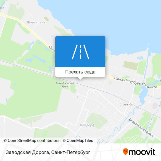 Карта Заводская Дорога
