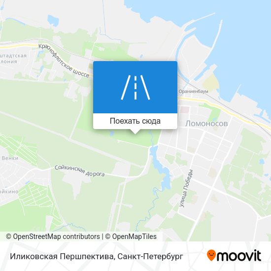 Карта Иликовская Першпектива