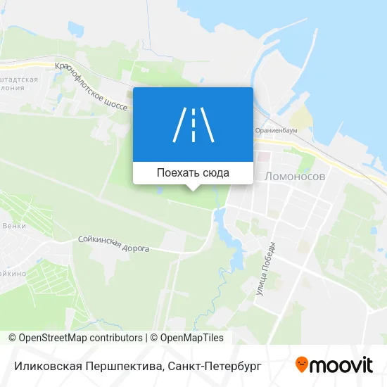 Карта Иликовская Першпектива