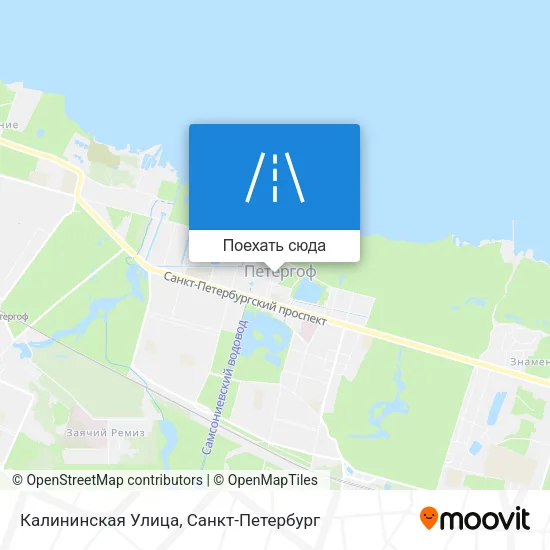 Карта Калининская Улица