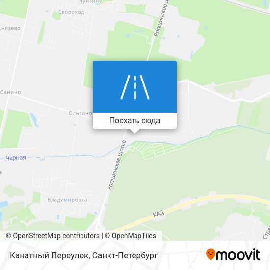 Карта Канатный Переулок