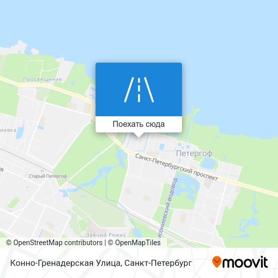 Карта Конно-Гренадерская Улица