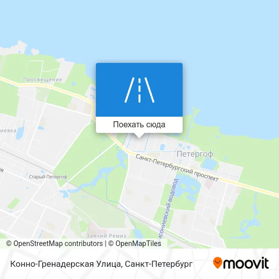 Карта Конно-Гренадерская Улица