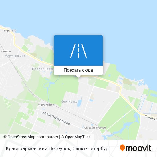 Карта Красноармейский Переулок