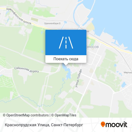 Карта Краснопрудская Улица