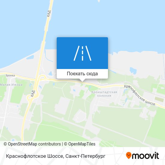 Карта Краснофлотское Шоссе