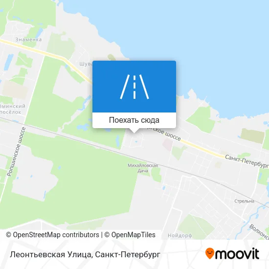 Карта Леонтьевская Улица