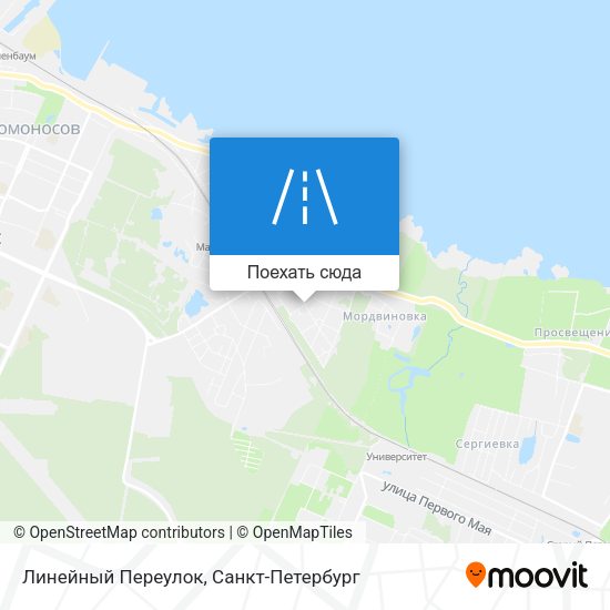 Карта Линейный Переулок