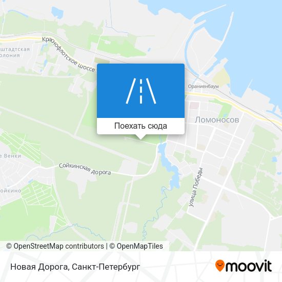 Карта Новая Дорога
