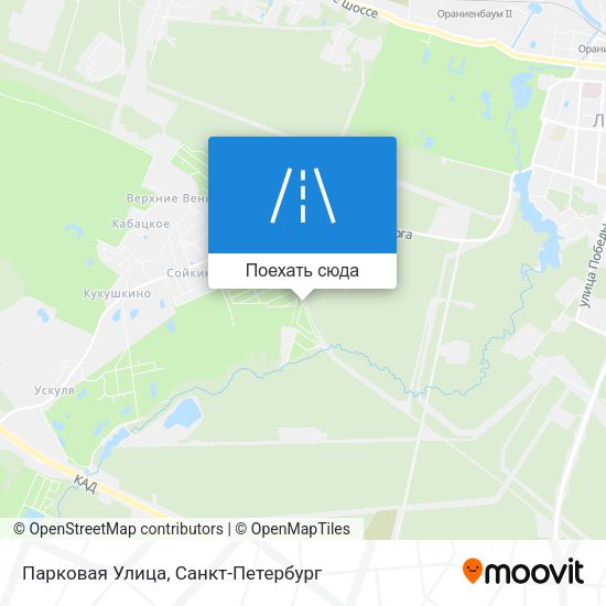 Карта Парковая Улица