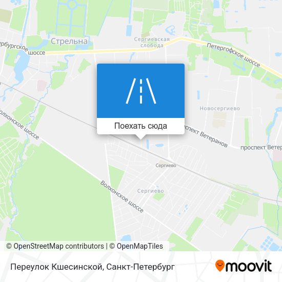 Карта Переулок Кшесинской