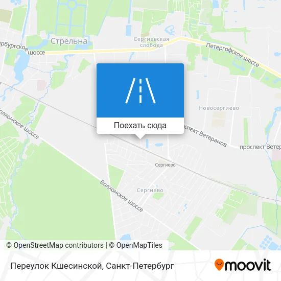 Карта Переулок Кшесинской