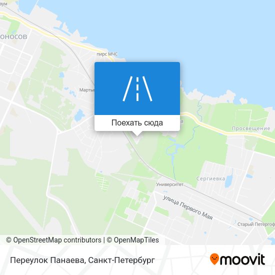 Карта Переулок Панаева