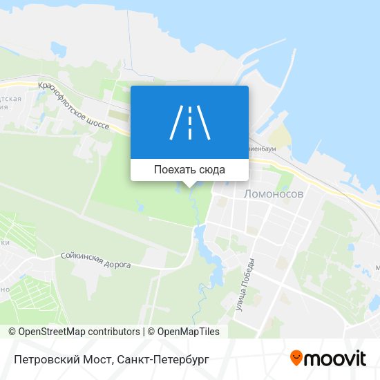 Карта Петровский Мост