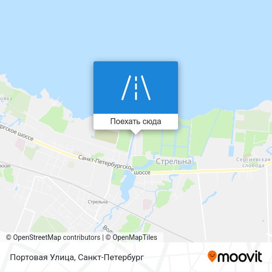 Карта Портовая Улица