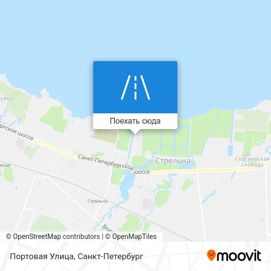 Карта Портовая Улица
