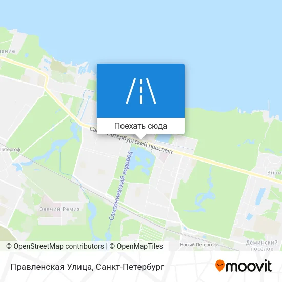 Карта Правленская Улица