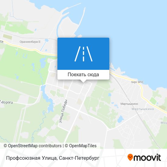 Карта Профсоюзная Улица