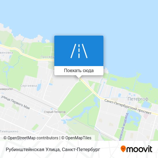 Карта Рубинштейнская Улица