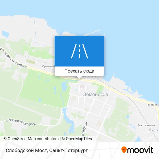 Карта Слободской Мост