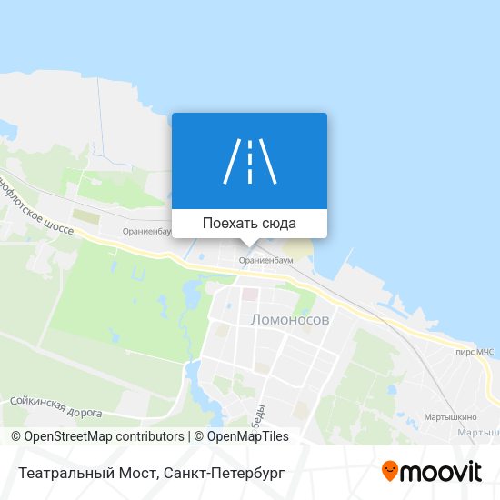 Карта Театральный Мост