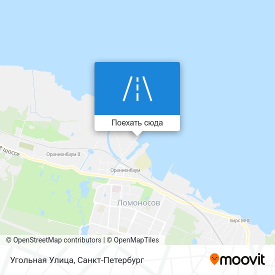 Карта Угольная Улица