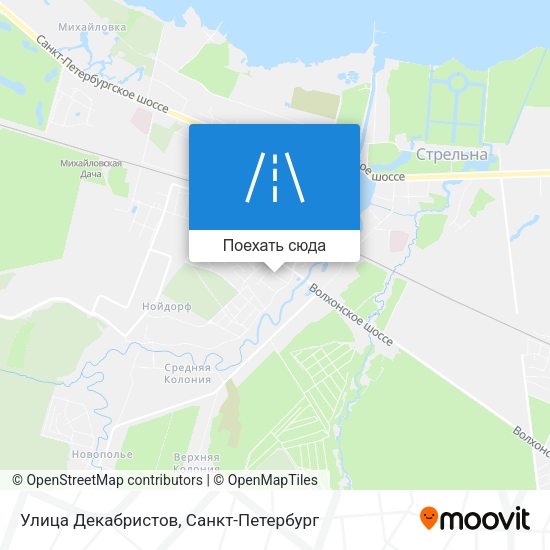 Карта Улица Декабристов