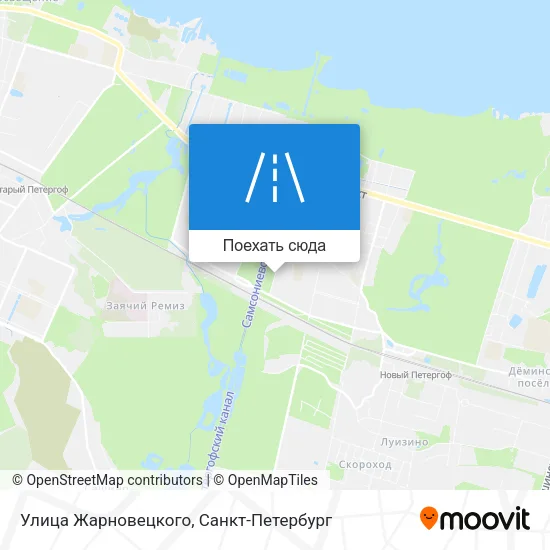Карта Улица Жарновецкого