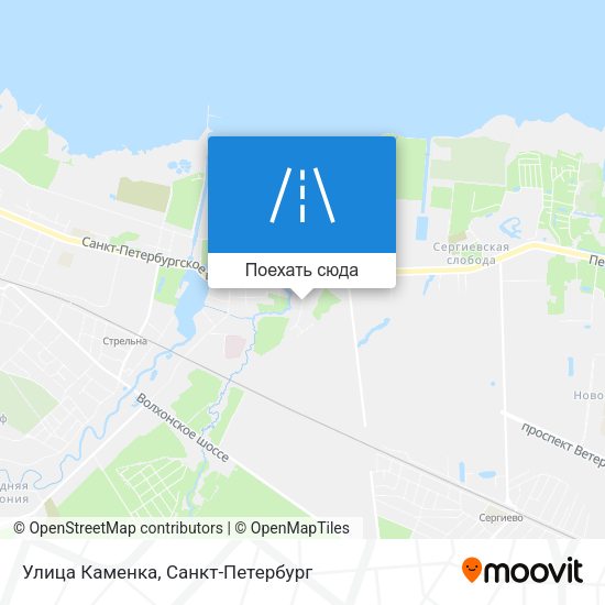 Карта Улица Каменка