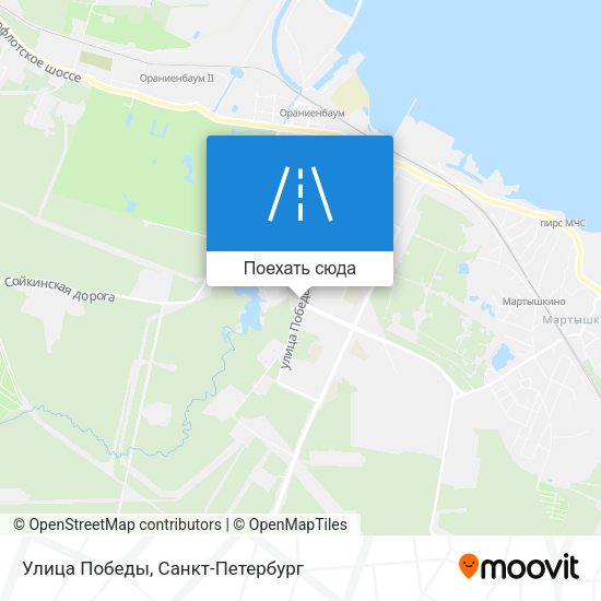 Карта Улица Победы