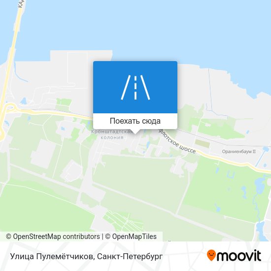 Карта Улица Пулемётчиков