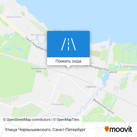 Карта Улица Чернышевского