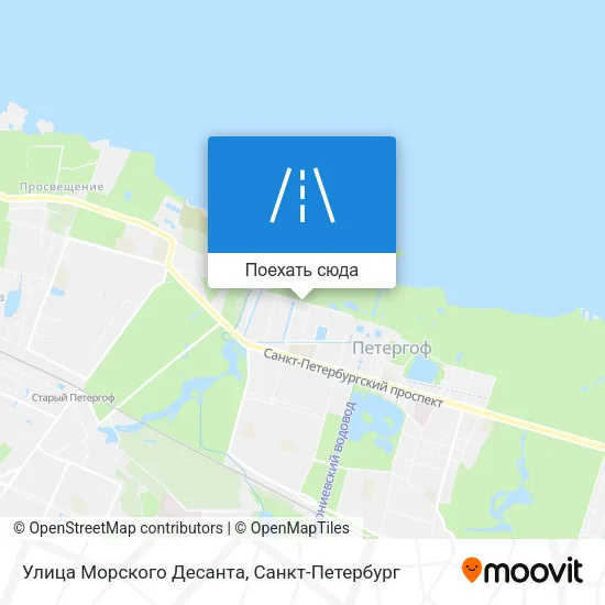 Карта Улица Морского Десанта