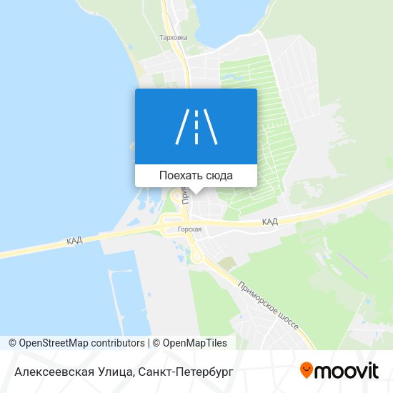 Карта Алексеевская Улица