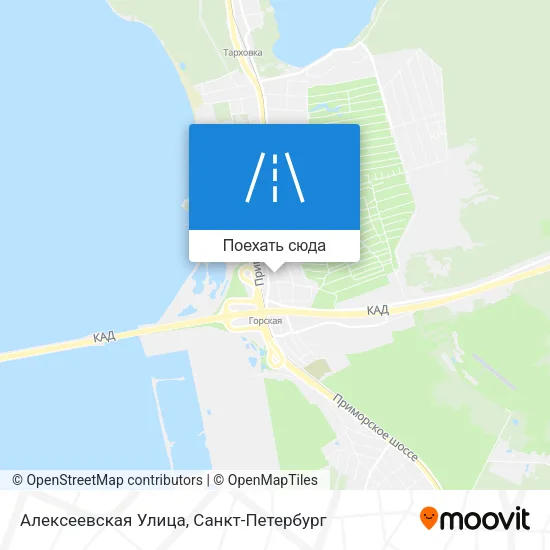 Карта Алексеевская Улица