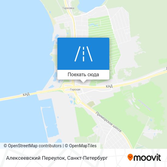 Карта Алексеевский Переулок