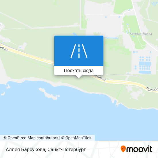 Карта Аллея Барсукова
