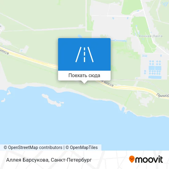 Карта Аллея Барсукова