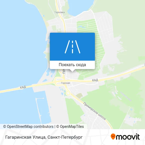 Карта Гагаринская Улица