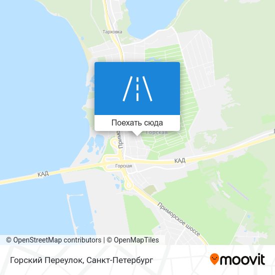 Карта Горский Переулок