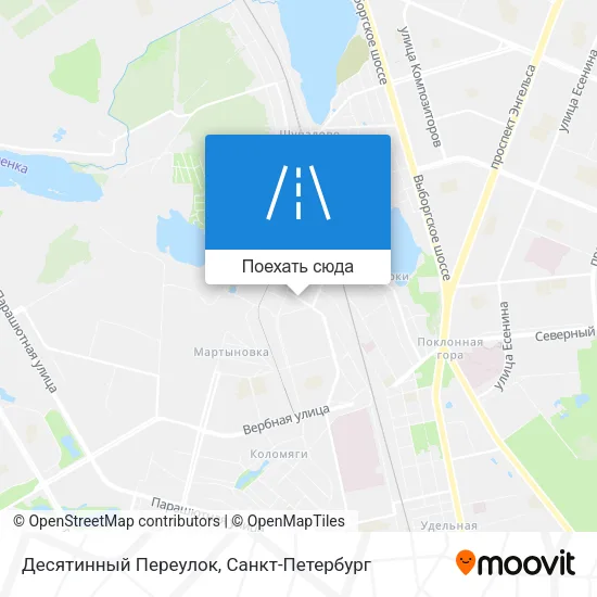 Карта Десятинный Переулок