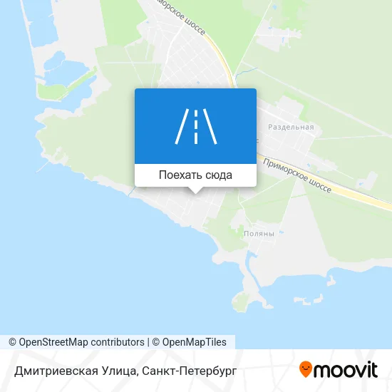 Карта Дмитриевская Улица