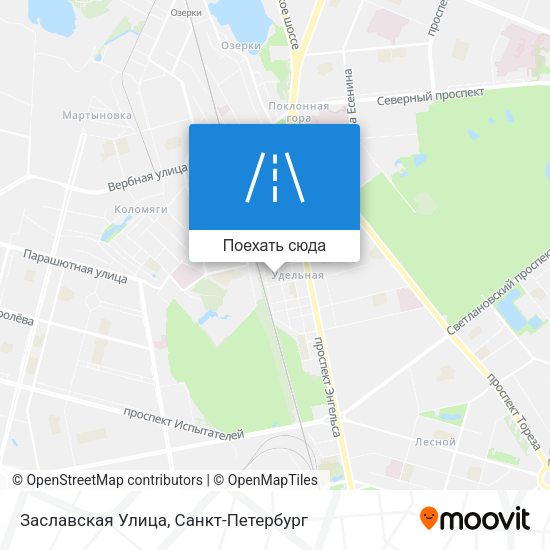 Карта Заславская Улица