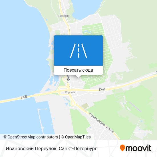 Карта Ивановский Переулок