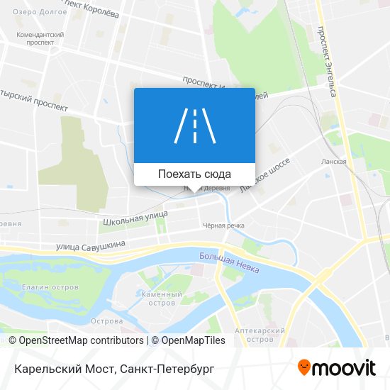 Карта Карельский Мост