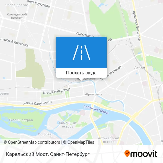 Карта Карельский Мост