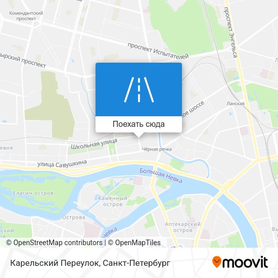 Карта Карельский Переулок
