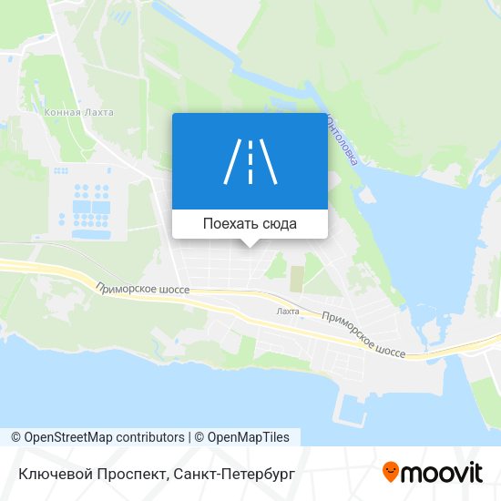 Карта Ключевой Проспект