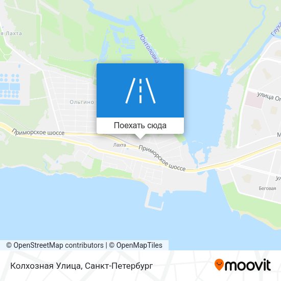Карта Колхозная Улица