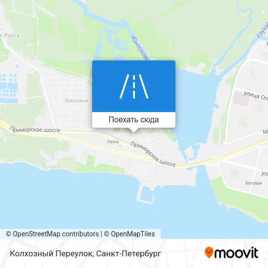 Карта Колхозный Переулок